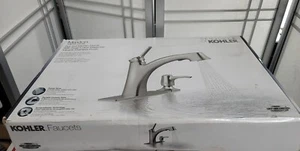 Kohler Maxton herunterziehbare Küchenarmatur Edelstahl + Seifenspender 185 $ - Bild 1 von 3