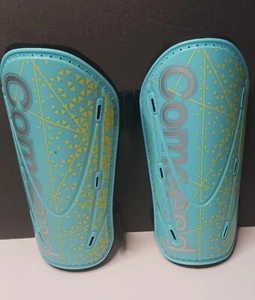 Comeend Soccer Shin Guards (Size М Youth) Blue - Picture 1 of 6