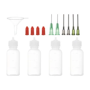 30 ml Präzisionsapplikatorflaschen, 4 Stck. Nadelspitze Quetschflasche kleines Quetschen - Bild 1 von 4
