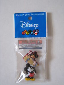 Disney Mickey Mouse JIBBITZ Croc Clog Shoe Charm Accessories Skateboard Classic