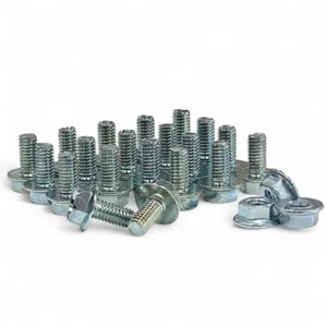 DHD OE Style Zinc Coated Duramax Lower Oil Pan Bolt Set 2001-2016 6.6L - Imagen 1 de 1