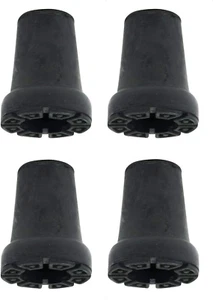 Pack of Four Shock Absorbing 19Mm Rubber Ferrules Tips for Walking Sticks - Picture 1 of 12