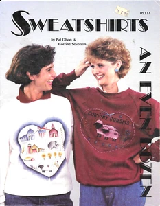 Folleto de pintura de tela Herr Publications incluso docena de sudaderas 1987 vintage - Imagen 1 de 8