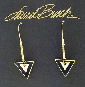 NEU! Laurel Burch ARROWS Gold Trennbar Ohrringe im Ruhestand - Bild 1 von 2