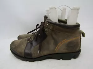 Timberland Hombres Talla 11.5 M Marrón Cuero Cordones Tobillo Botas de Senderismo - Imagen 1 de 11