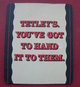 Tetley Beer Mat - Picture 1 of 2