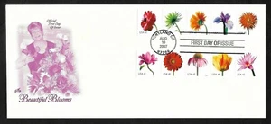 #4166-4175 41c Flower Coils Full set- ArtCraft FDC (5+Plt #Stp5 p111) #10 Envlp - Picture 1 of 3