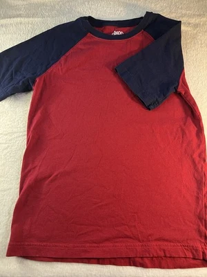 Camiseta infantil Circo GG vermelha e azul - Imagem 1 de 4