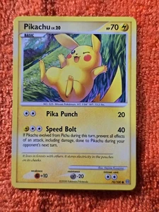 2008 Pokemon Diamond and Pearl Stormfront #70 Pikachu, C, NF/H, cd1 - Picture 1 of 3