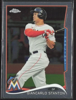 2014 Topps Chrome #173 Giancarlo Stanton - Image 1 of 2