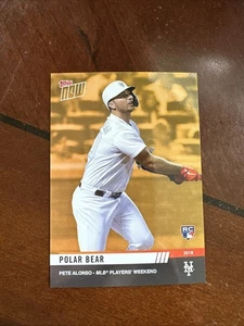 2019 Topps Now Pete Alonso Players Weekend Pre-Order Bonus #PWNYM - Picture 1 of 2