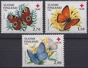 F-EX25584 FINLAND SOUMI MNH 1990 BUTTERFLIES MARIPOSAS PAPILLON - Picture 1 of 2