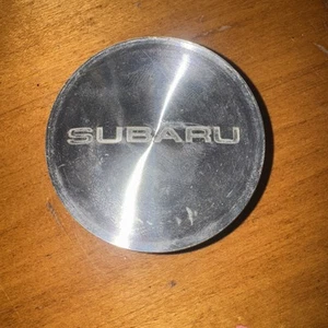 SUBARU LEGACY IMPREZA FORESTER OEM WHEEL CENTER CAP MACHINED ALLOY 1998-2005 - Picture 1 of 2
