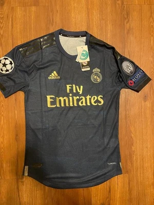 Camiseta deportiva 2019/20 Real Madrid visitante Champions League versión jugador #9 Benzema Foto 1 de 3