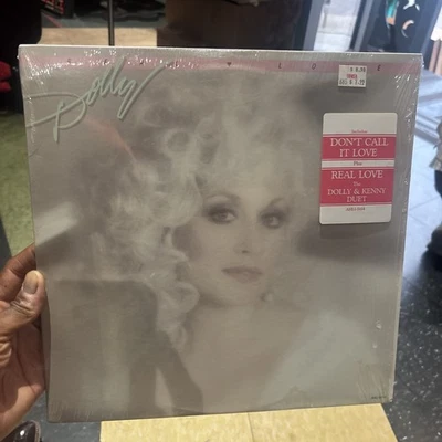 Dolly Parton “Real Love” LP/RCA AHLI-5414 1985 VG+ / Shrink / Hype Sticker Foto 1 de 4