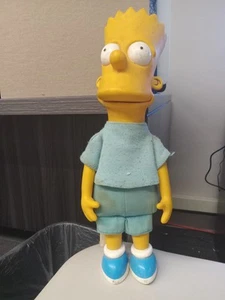 1990 Bart Simpson 11" Doll 20th Century Fox Dan Dee The Simpsons Authentic - Picture 1 of 5