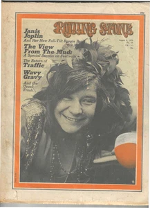 Rolling Stone Magazine # 64, August 6 1970 , Janis Joplin, Traffic, Festivals - Picture 1 of 2