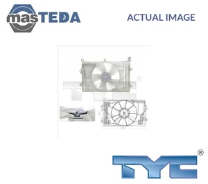 836-0013 ENGINE COOLING RADIATOR FAN TYC FOR TOYOTA COROLLA 1.4L,1.6L,1.8L - Picture 1 of 5