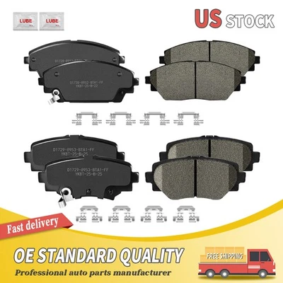 前后陶瓷刹车片套装适用于马自达 3 马自达 3 Sport 2014 2015 - 2018 — 第 1/4 张图片