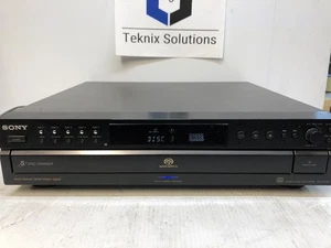 Sony SCD-CE595 Super Audio 5 Disc CD Changer WORKING No Remote  See Description - Picture 1 of 20