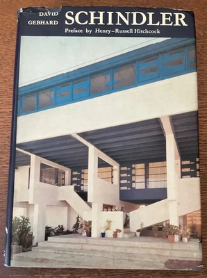 ARCHITECTURE: Schindler, by David Gebhard, 1971, Vg HB w DJ - Image 1 of 4