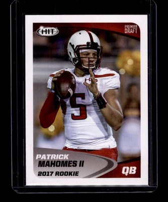 2017 Sage Hit - Patrick Mahomes II #5 (RC) - Image 1 of 2