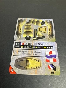 Pirates Wizkids CSG Pocketmodel LE ROCHER NOIR New Unpunched Mysterious Islands - Picture 1 of 1