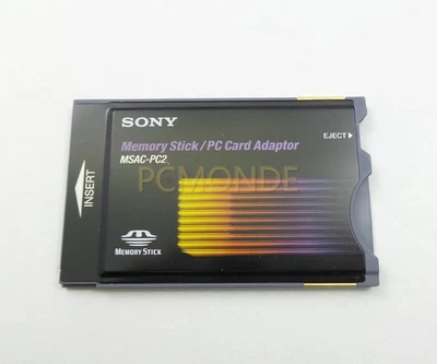 Sony PCMCIA Memory Stick Reader (MSAC-PC2) - Image 1 of 2