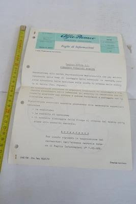 Alfa Romeo Giulia TI fissaggio tubazioni scarico - Immagine 1 di 4