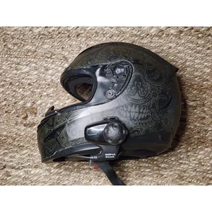 Casco Icon Airmada negro mate Chantilly talla Auriculares Bluetooth L con Sena SMH10 - Imagen 1 de 14