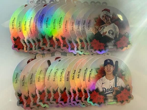 (26) 2025 Topps Holiday Baseball Ornaments MLB Ruth, Crews, Griffey, Soto, etc. - Picture 1 of 1