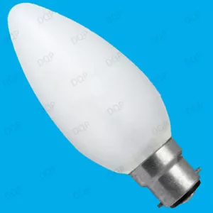 12x 40W Frosted Dimmable Incandescent Standard Candle Light Bulbs BC B22 Lamp - Picture 1 of 1