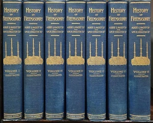 [Masonic Lodge] Mackey, THE HISTORY OF FREEMASONRY, Full Set, Beautiful! - Picture 1 of 13