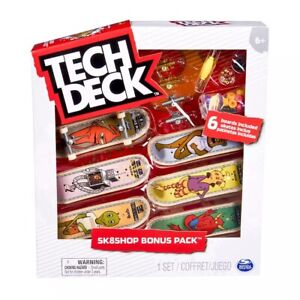 Tech Deck Fingerboard Skateboard SkateShop SK8Shop Bonus 6 Boards Pack Shop