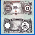 Bia Fra P-5 One Pound Nd 1968-1969 World Currency Money Uncirculated Banknote