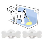 2pcs Dog Toilet Holder Minimalistic Wall Dog  Pad Holder Universal