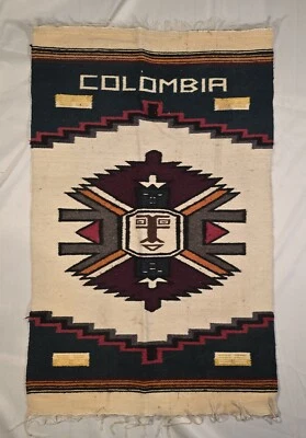 Tapiz Muisca Colombia Hecho a Mano Foto 1 de 2