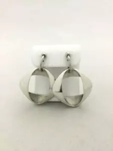 Pendientes GEORG JENSEN 190 Clip-On Plata 925 #146 - Imagen 1 de 6