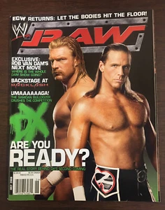 WWE RAW Magazine July 2006 Shawn Michaels Triple H Are You Ready? ECW DX - Picture 1 of 6