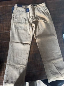 Polo Ralph Lauren Pant Men 36x32 Preston Corduroy Straight Leg Brown 100% Cotton - Picture 1 of 2