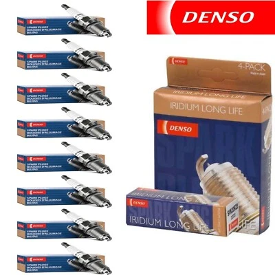 8 Pack Denso Iridium Long Life Spark Plugs for 2010-2012 TOYOTA SEQUOIA V8-4.6L - Imagem 1 de 4