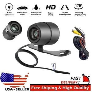 New Rear Front View Backup Camera for ALPINE INEW927HD INE-W927HD Car Radio - Picture 1 of 7