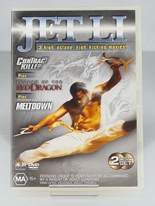 Jet Li 3 Movie DVD Contract Killer, Legend of the Red Dragon, Meltdown - Picture 1 of 2