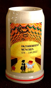 BOCCALE UFFICIALE BIRRA BIERKRUG LT.1 OKTOBERFEST 2022 edizione limitata - Imagen 1 de 1