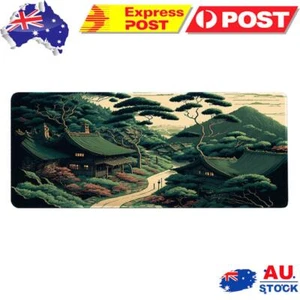 Desk Mat for Keyboard and Mouse Non-Slip Rubber Base PC Gaming Accessories - Photo 1/12