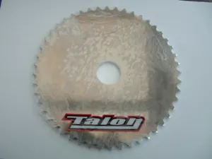 PIGNONE POSTERIORE BIANCO 46T, MISURA CATENA 530, IN DURALE 7075-T6, FORO LAVORAZIONE 40mm - Foto 1 di 1