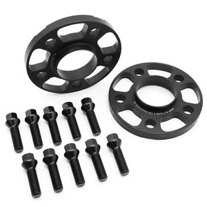 BMW Alloy Wheel Spacer Kit 12mm + Bolts 5X112 66.5MM MMR G20 M340i M3 G80 M4 G82 - Picture 1 of 4