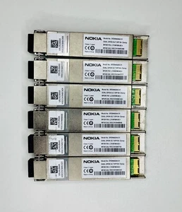 (Lot of 6) Nokia 3FE56402AA 01 Dual GPON OLT XFP B+ C-temp -Free Shipping - Afbeelding 1 van 3