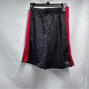 Black and Red Athletic Performance Shorts - Picture 1 of 7