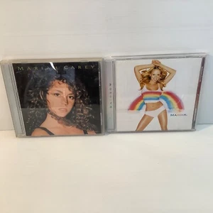 Mariah Carey CDS x2 Rainbow and Self Titled Lyrics and Poster Bulk Lot 1990 1999 - Picture 1 of 17